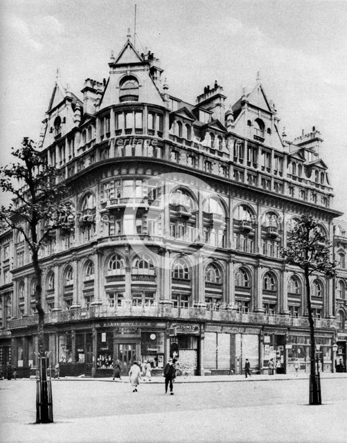 Strand building that houses the office of the Thames Conservancy, 1926-1927.Artist: McLeish