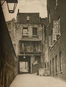 Strand Lane and the Entrance to the Roman Bath c1935. Creator: Unknown