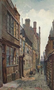 Strand Lane, Looking Towards The River 1926. Artist: John Crowther