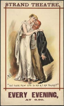 Strand Theatre, 1892. Creator: Unknown