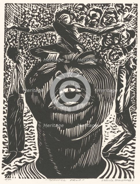 Strange Fruit, 1960. Creator: Valerie Maynard.