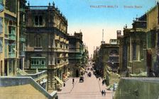 Strada Reale, Valletta Malta, 20th Century