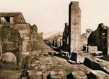 Strada Stabiana, Pompeii, Italy, c1900s. Creator: Unknown