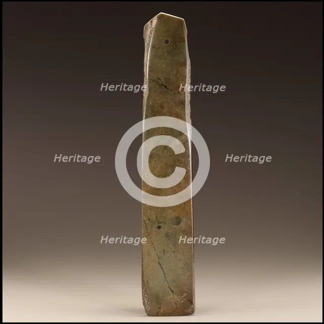 Straight chisel (gui), Shang dynasty, ca. 1600-1050 BCE. Creator: Unknown.