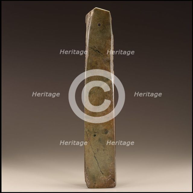 Straight chisel (gui), Shang dynasty, ca. 1600-1050 BCE. Creator: Unknown.