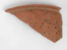 Strainer, Coptic, 4th-7th century. Creator: Unknown