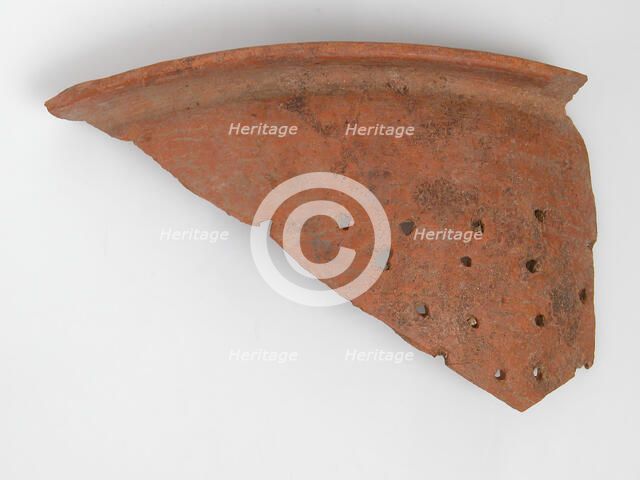 Strainer, Coptic, 4th-7th century. Creator: Unknown.