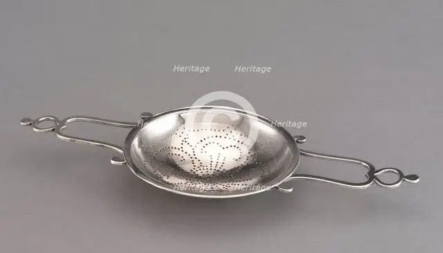Strainer, c. 1760. Creator: Paul Revere II (American, 1735-1818).