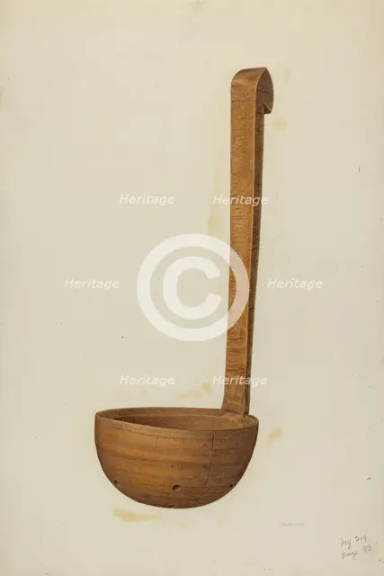 Strainer, c. 1941. Creator: Isidore Danziger.