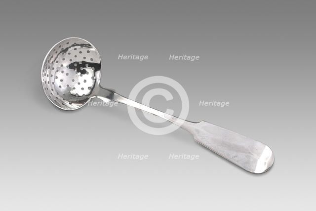 Strainer Spoon, 1836/38. Creator: Watson & Brown.