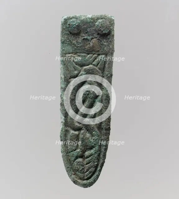Strap End, Frankish, 7th century (?). Creator: Unknown.