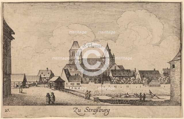 Strasbourg, 1635. Creator: Wenceslaus Hollar.