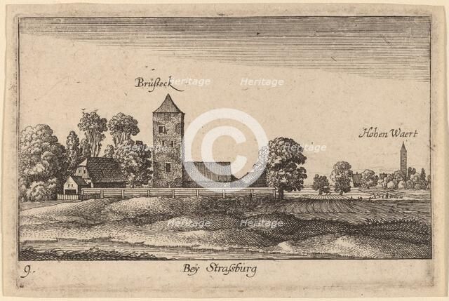 Strasbourg, 1635. Creator: Wenceslaus Hollar.
