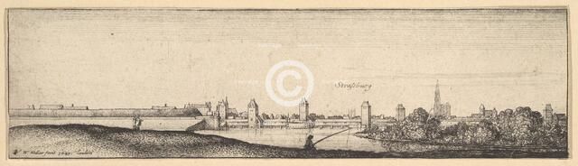 Strasbourg, 1642-44. Creator: Wenceslaus Hollar.