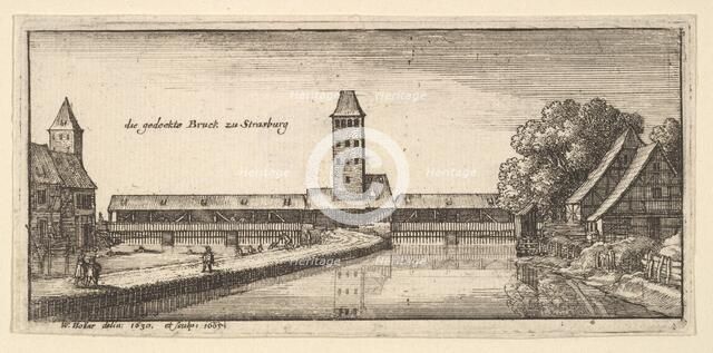 Strasbourg, 1665. Creator: Wenceslaus Hollar.