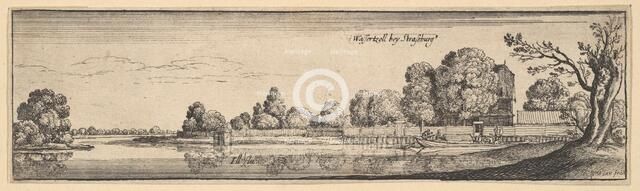 Strasbourg: The Toll House, 1625-77. Creator: Wenceslaus Hollar.