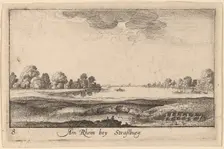 Strasbourg: The Toll House, 1635. Creator: Wenceslaus Hollar