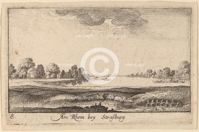 Strasbourg: The Toll House, 1635. Creator: Wenceslaus Hollar.