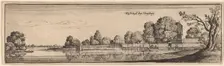 Strasbourg: A Toll House, c. 1632. Creator: Wenceslaus Hollar