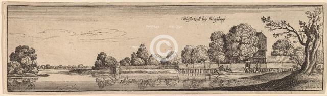 Strasbourg: A Toll House, c. 1632. Creator: Wenceslaus Hollar.