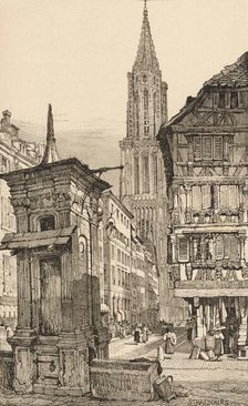 Strasbourg c1820 (1915). Artist: Samuel Prout