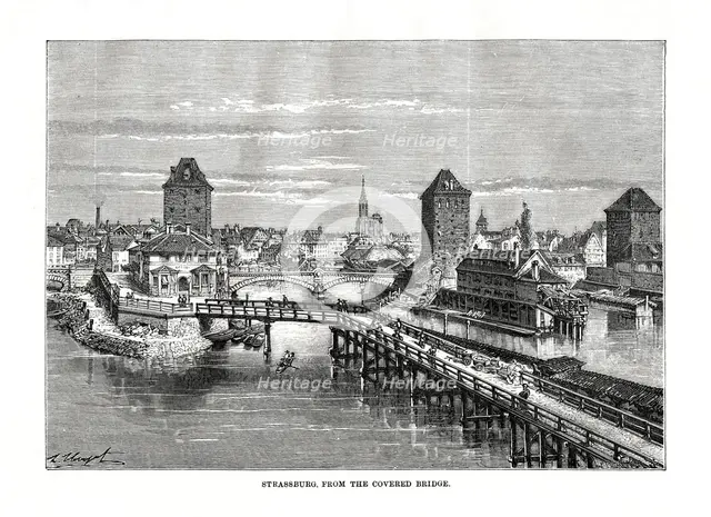 Strasbourg, France, 1879. Artist: C Laplante