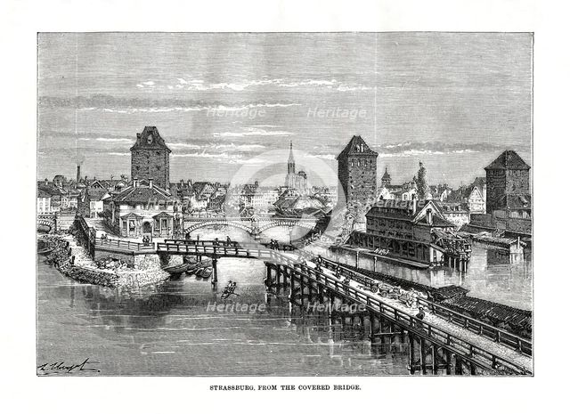 Strasbourg, France, 1879. Artist: C Laplante