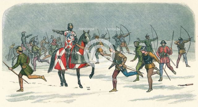 'Stratagem of Lord Fauconbridge at Towton', 1461 (1864). Artist: James William Edmund Doyle.