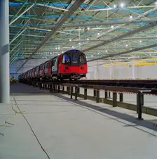Stratford Market Depot, Stratford, Newham, London, 11/12/1996. Creator: John Laing plc