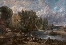 Stratford Mill, 1819 to 1820. Creator: John Constable