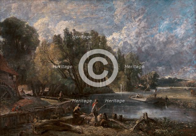 Stratford Mill, 1819 to 1820. Creator: John Constable.