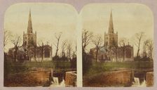 Stratford-on-Avon Church, about 1860. Creator: London Stereoscopic & Photographic Co