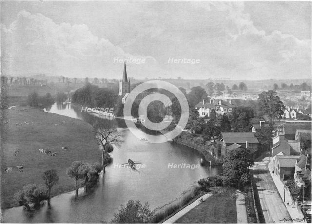 'Stratford-on-Avon', c1896. Artist: Harvey Barton.