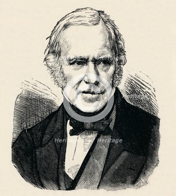 Stratford Canning, Viscount Stratford de Redcliffe, British diplomat, 1896. Artist: Unknown