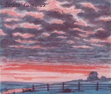 Strato-Cumulus - A Dozen of the Principal Cloud Forms In The Sky 1935