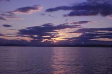 Stratocumulus Cloud, Moray Firth, Scotland, 20th century. Artist: CM Dixon