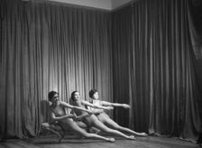 Strauss, Sarah Mildred, and pupils, 1930 Apr. 25. Creator: Arnold Genthe