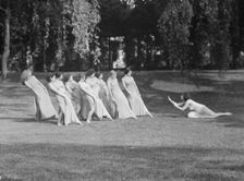 Strauss, Sarah Mildred, and pupils, 1932 June 5. Creator: Arnold Genthe