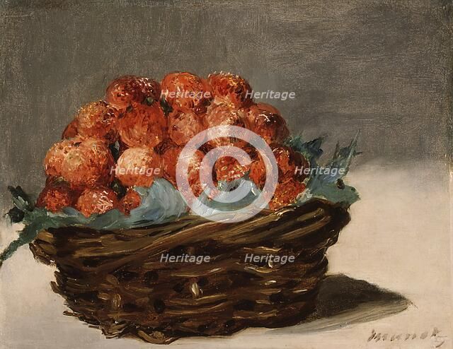 Strawberries, ca. 1882. DELETE - duplicate Creator: Edouard Manet.