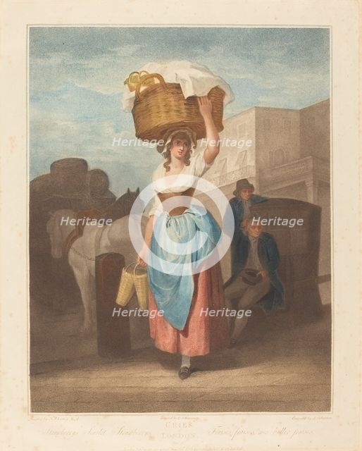 Strawberries, Scarlet Strawberries, published 1795. Creator: Giovanni Vendramini.