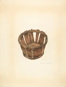 Strawberry Basket, c. 1937. Creator: William Spiecker