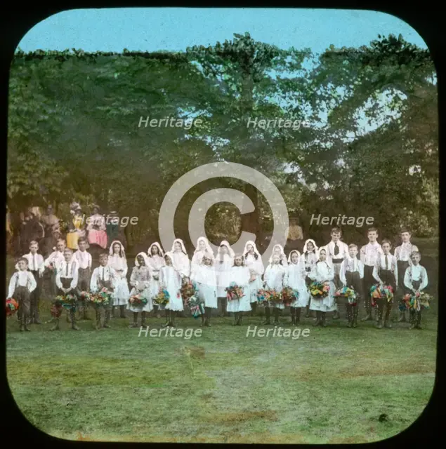 Strawberry Fair, Iffley, Oxford, Oxfordshire, 1908. Artist: Henry Taunt.