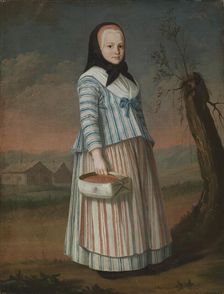 Strawberry Girl, 1782. Creator: Nils Schillmark
