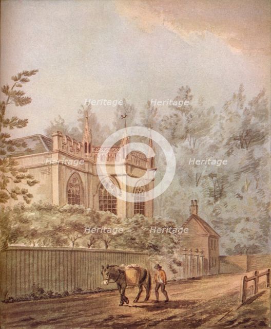 Strawberry Hill, c18th century, (1922). Artist: Joseph Charles Barrow