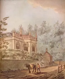 Strawberry Hill, c18th century, (1922). Artist: Joseph Charles Barrow