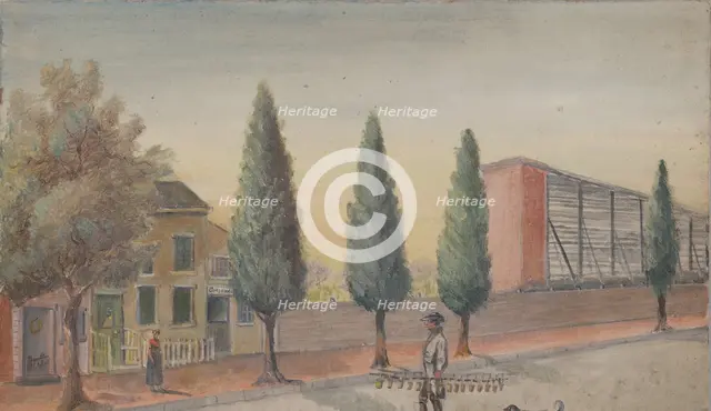 Strawberry Pedlar, 1870s. Creator: William P. Chappel.