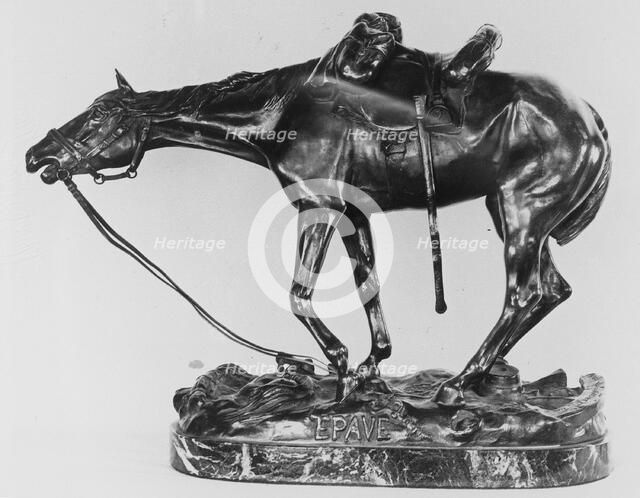 Stray Horse, 1906. Creator: Emile Drappier.