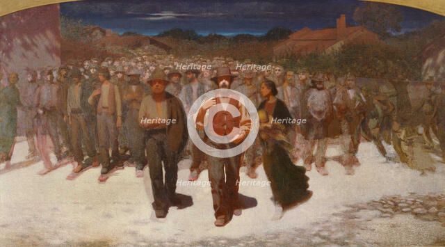 Stream of people (La Fiumana), 1895-1896.