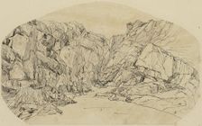 Stream in a Gorge, n.d. Creator: Rodolphe Bresdin