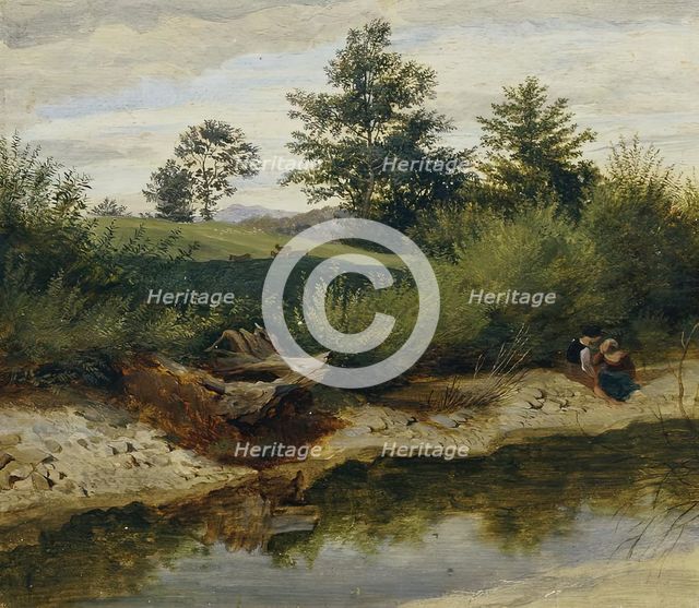 Stream Landscape, 1820. Creator: Friedrich Philipp Reinhold.